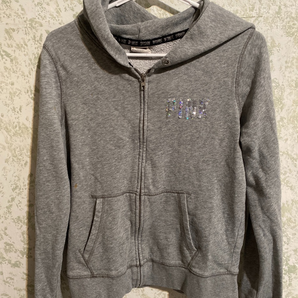 Women’s PINK Medium Vintage Hoodie